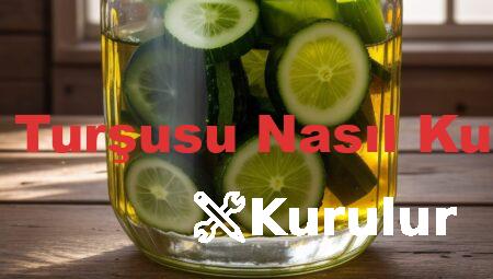 Acur Turşusu Nasıl Kurulur