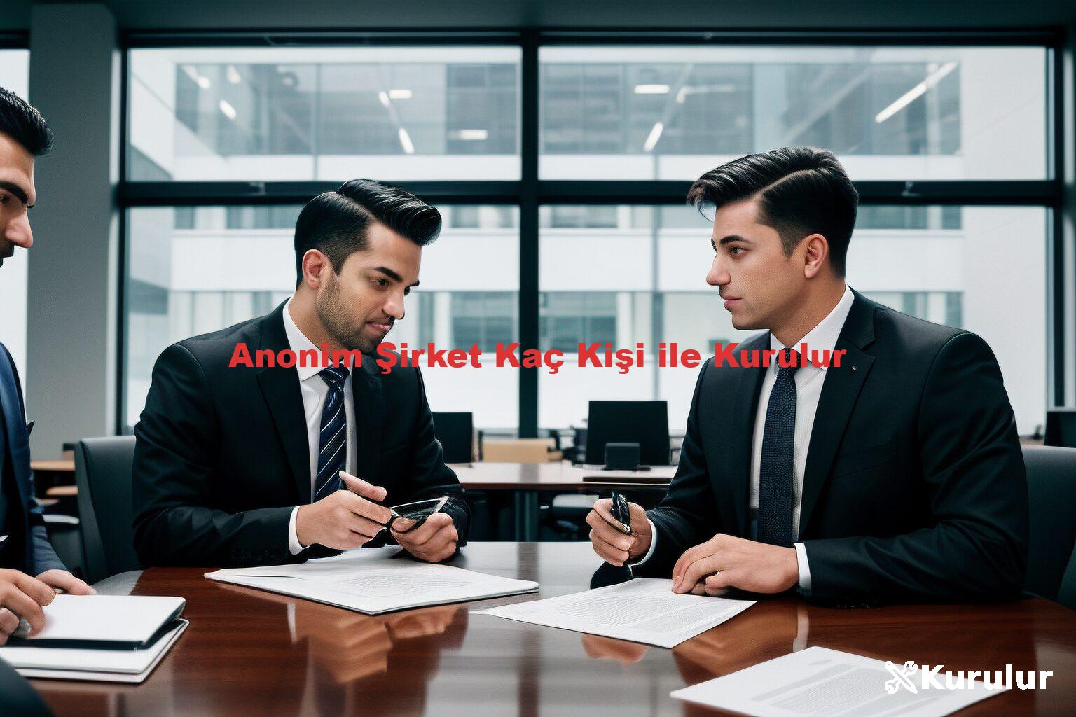 Anonim Şirket Kaç Kişi ile Kurulur