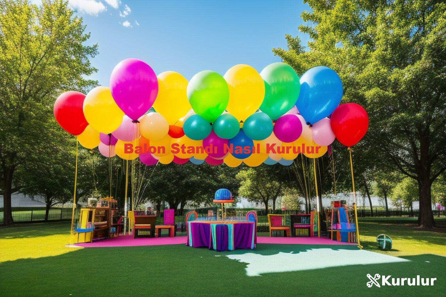 Balon Standı Nasıl Kurulur