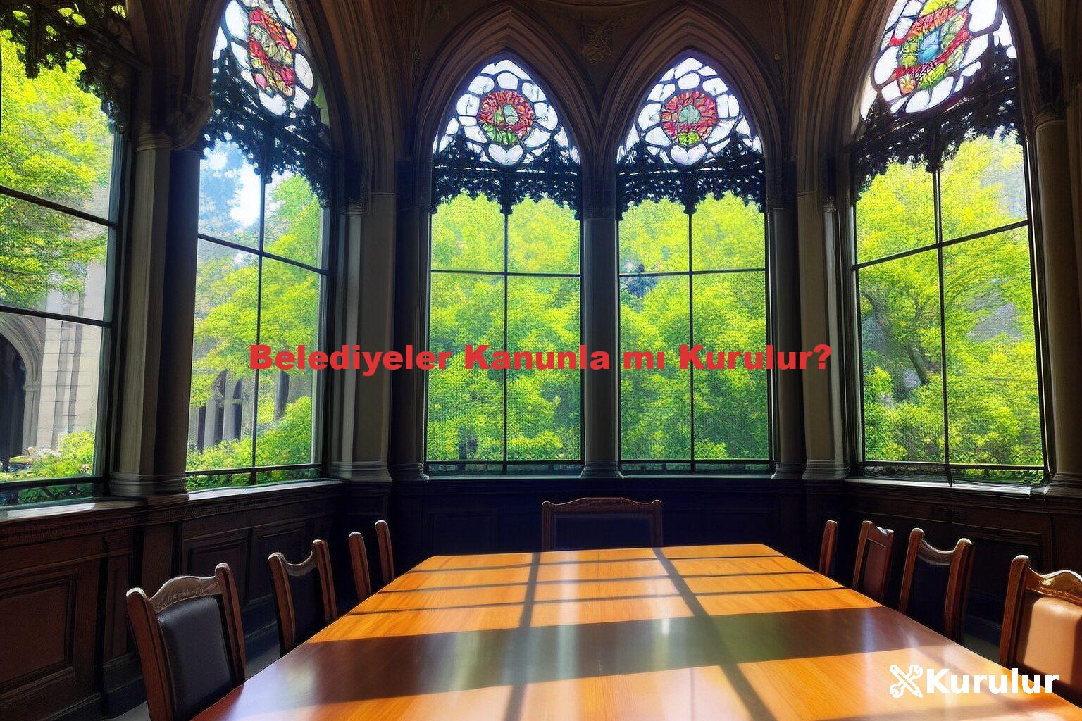 Belediyeler Kanunla mı Kurulur?