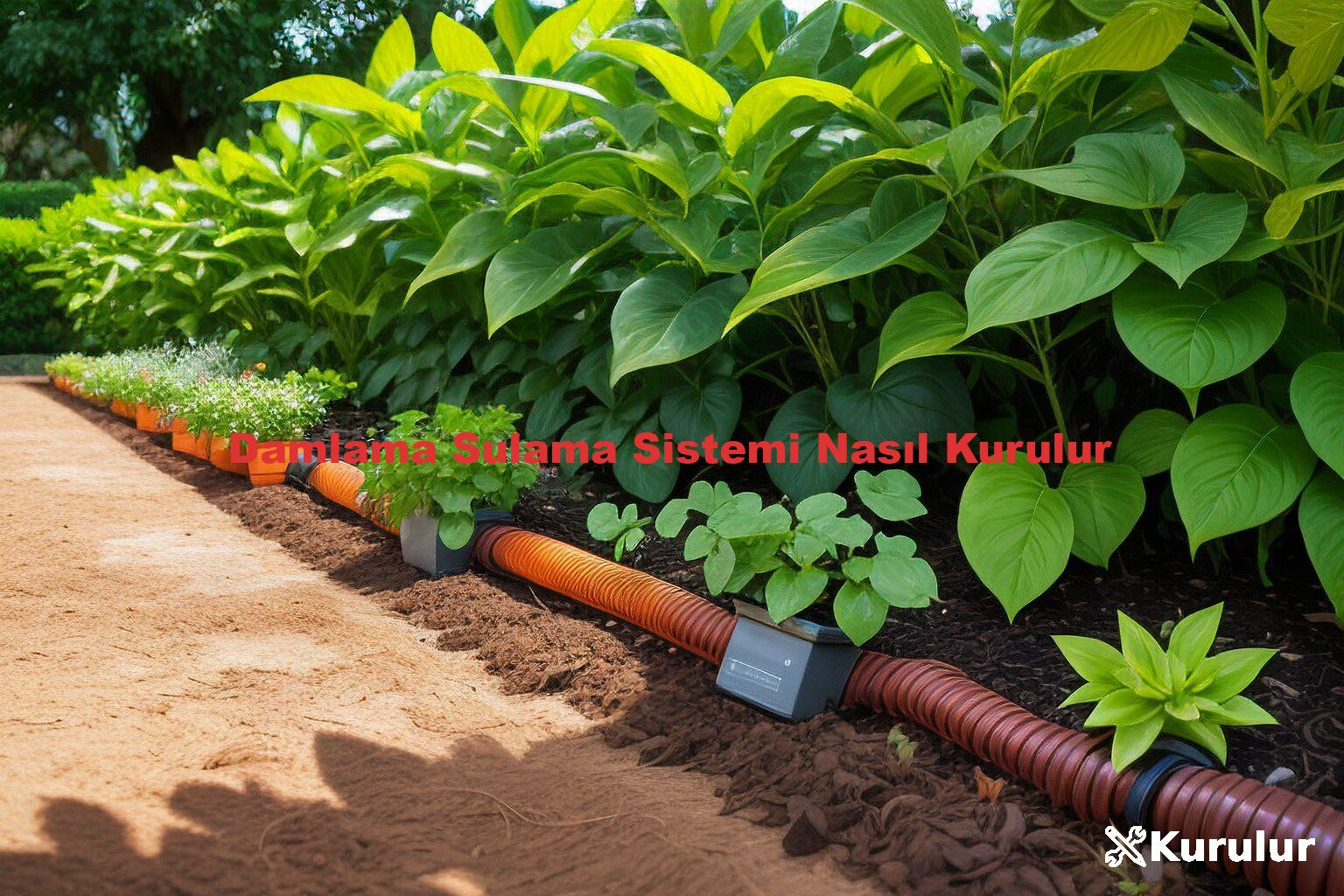 Damlama Sulama Sistemi Nasıl Kurulur