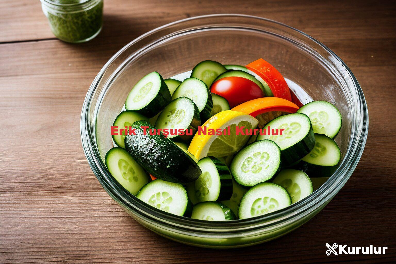 Erik Turşusu Nasıl Kurulur