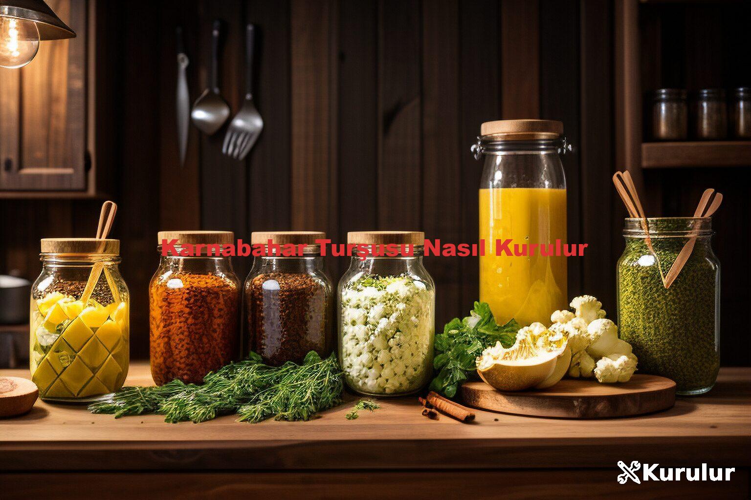 Karnabahar Turşusu Nasıl Kurulur