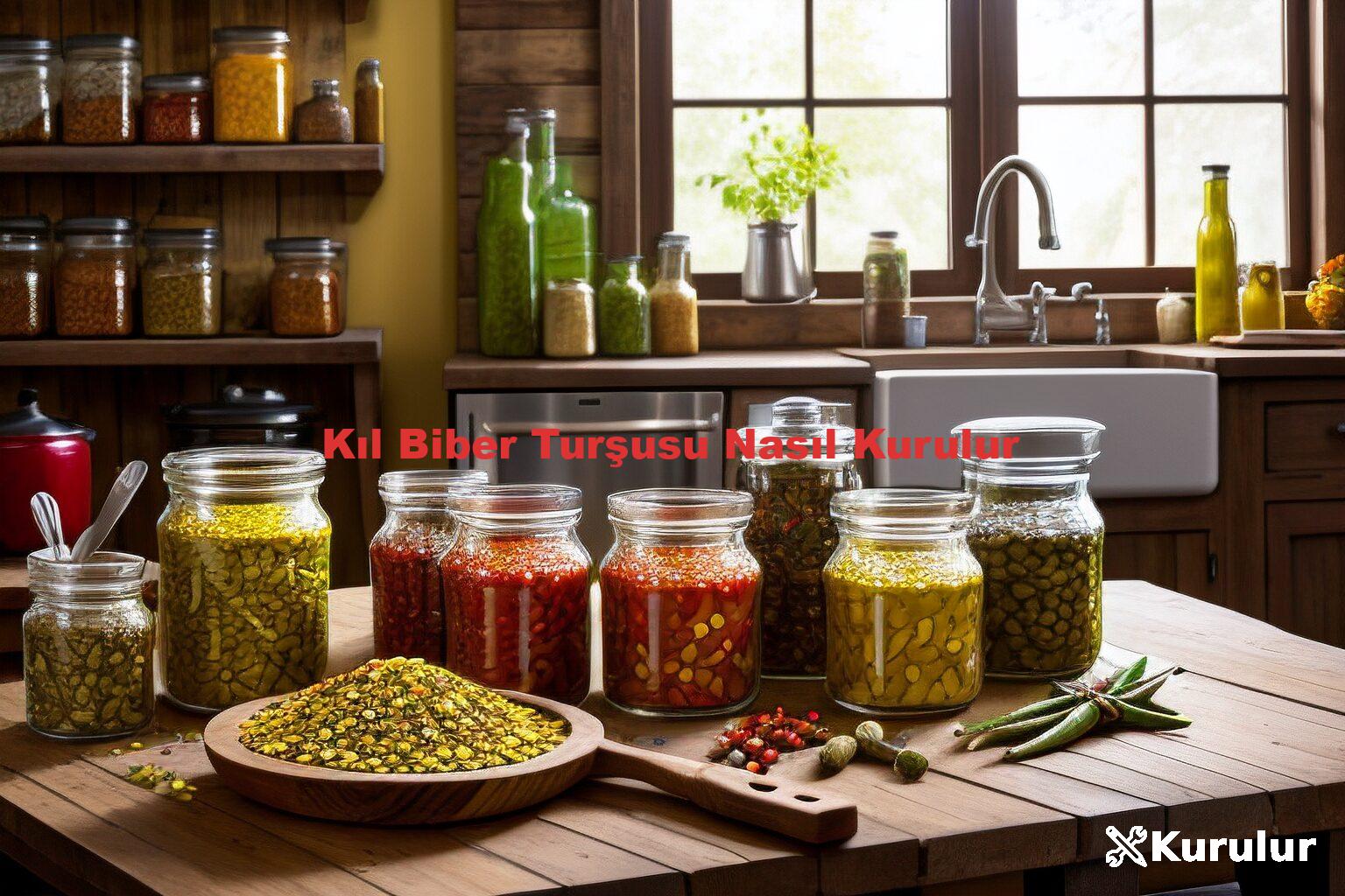 Kıl Biber Turşusu Nasıl Kurulur