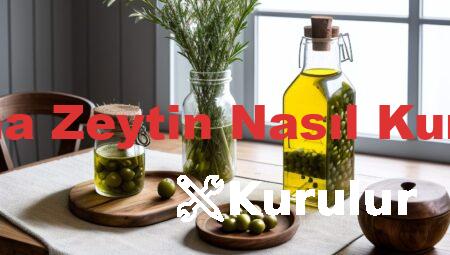 Kırma Zeytin Nasıl Kurulur