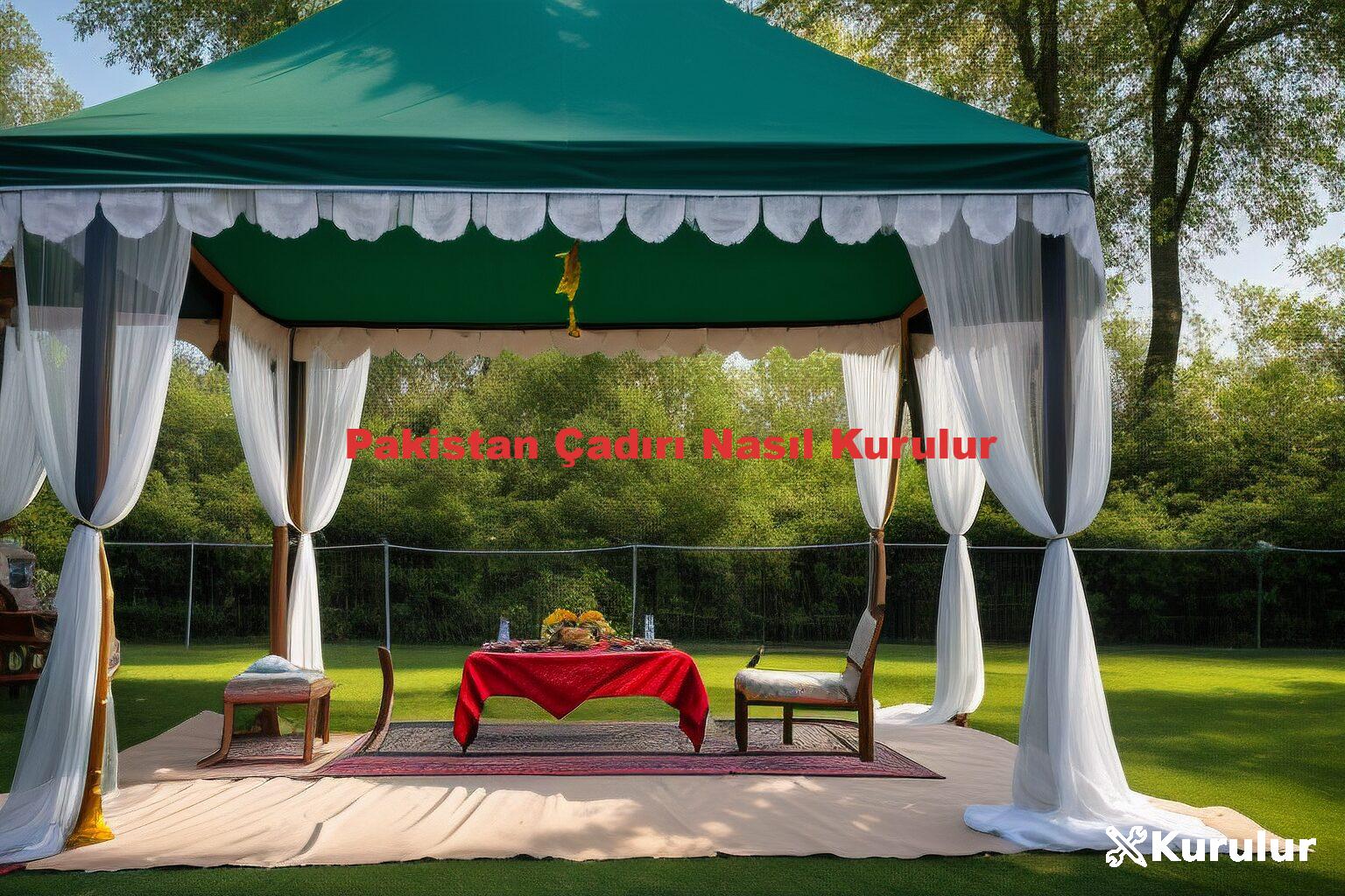 Pakistan Çadırı Nasıl Kurulur