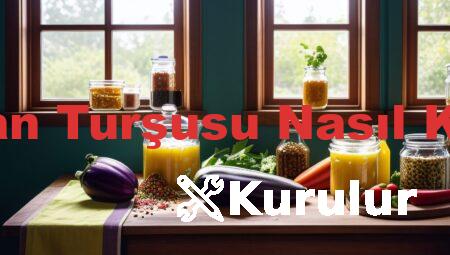 Patlıcan Turşusu Nasıl Kurulur