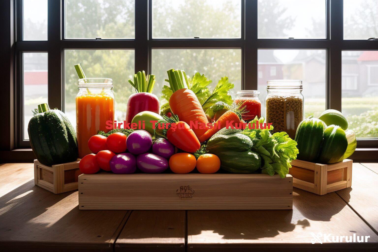 Sirkeli Turşu Nasıl Kurulur