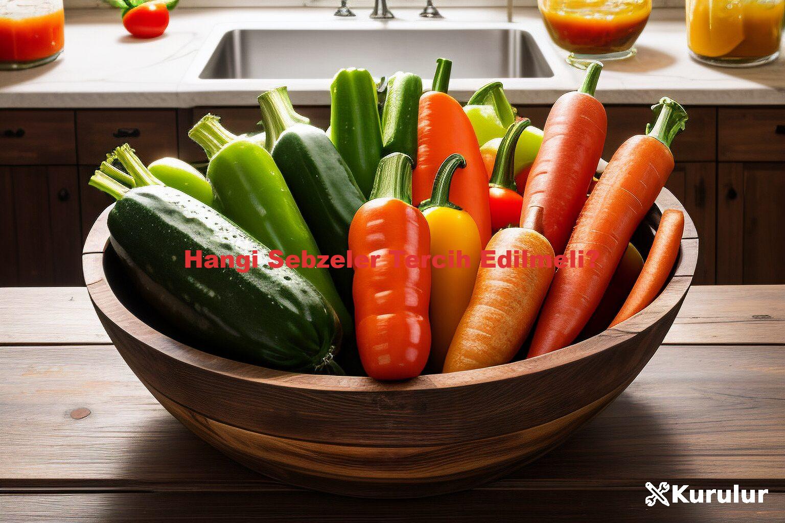 Hangi Sebzeler Tercih Edilmeli?