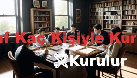 Vakıf Kaç Kişiyle Kurulur