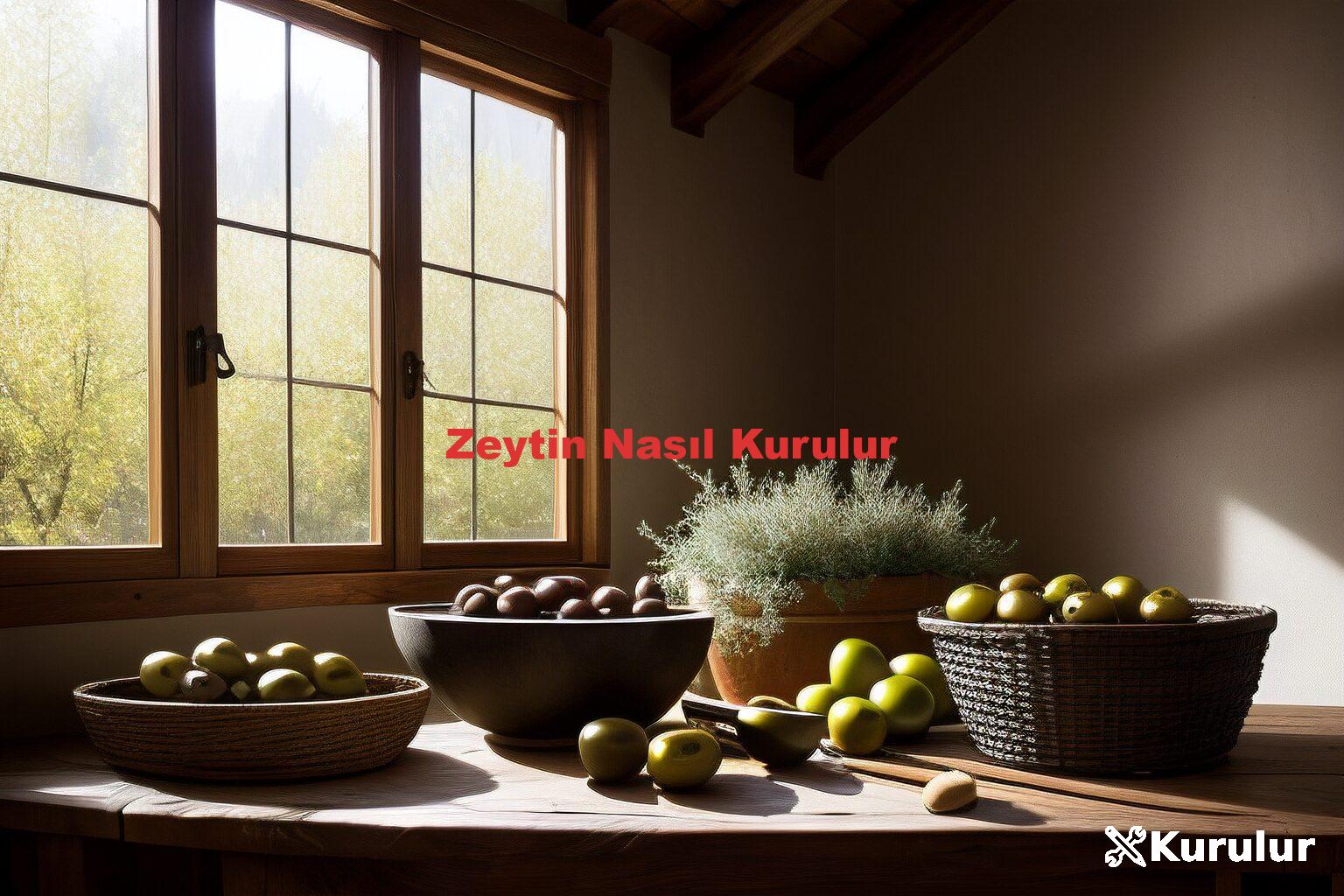 Zeytin Nasıl Kurulur