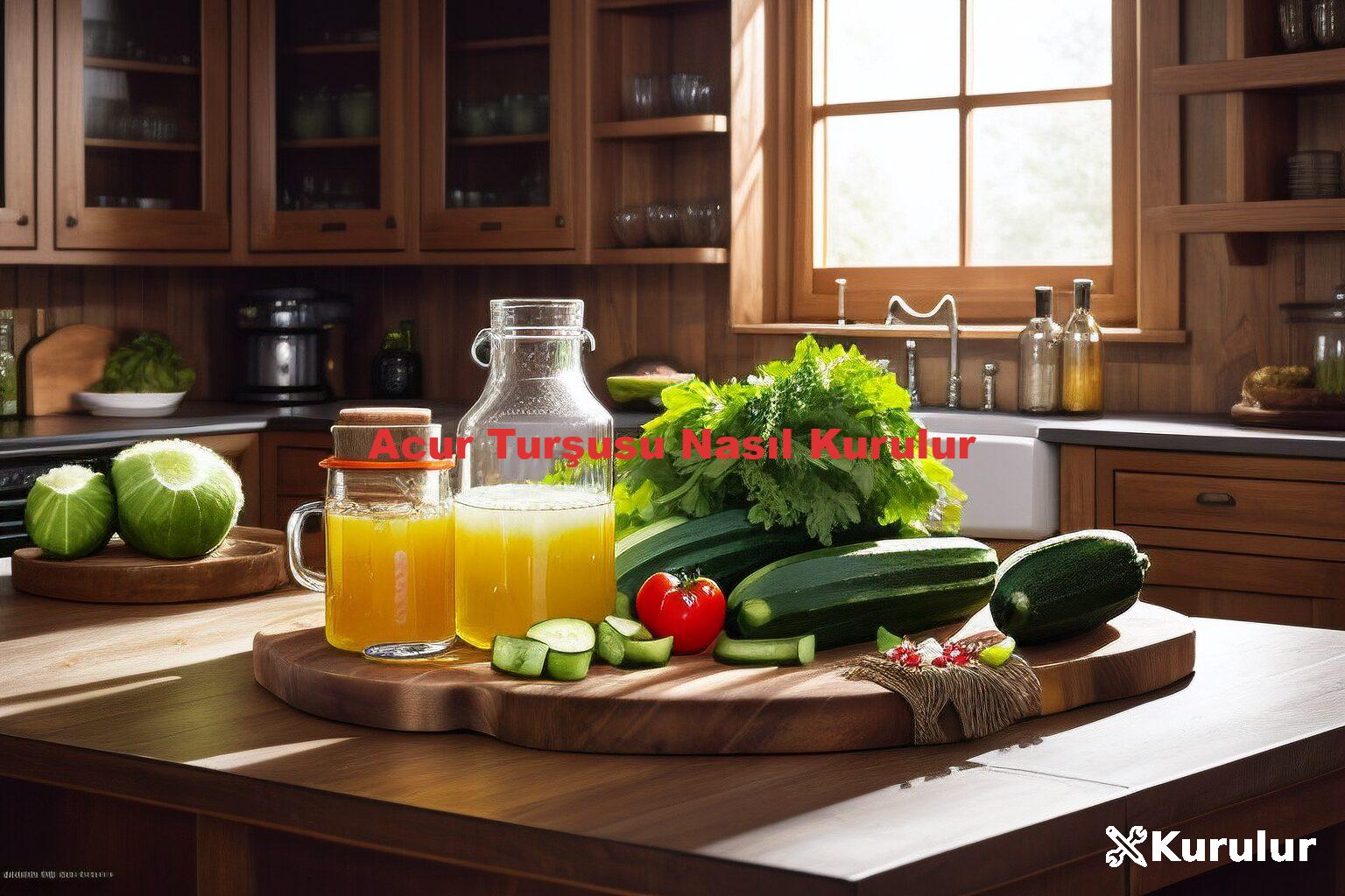 Acur Turşusu Nasıl Kurulur