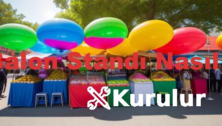 Ayaklı Balon Standı Nasıl Kurulur
