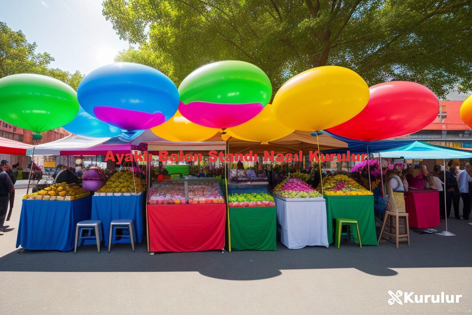 Ayaklı Balon Standı Nasıl Kurulur