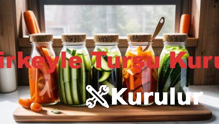 Beyaz Sirkeyle Turşu Kurulur Mu?