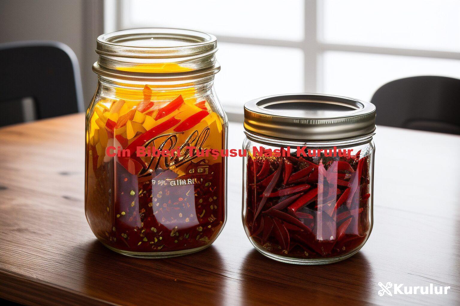 Cin Biberi Turşusu Nasıl Kurulur