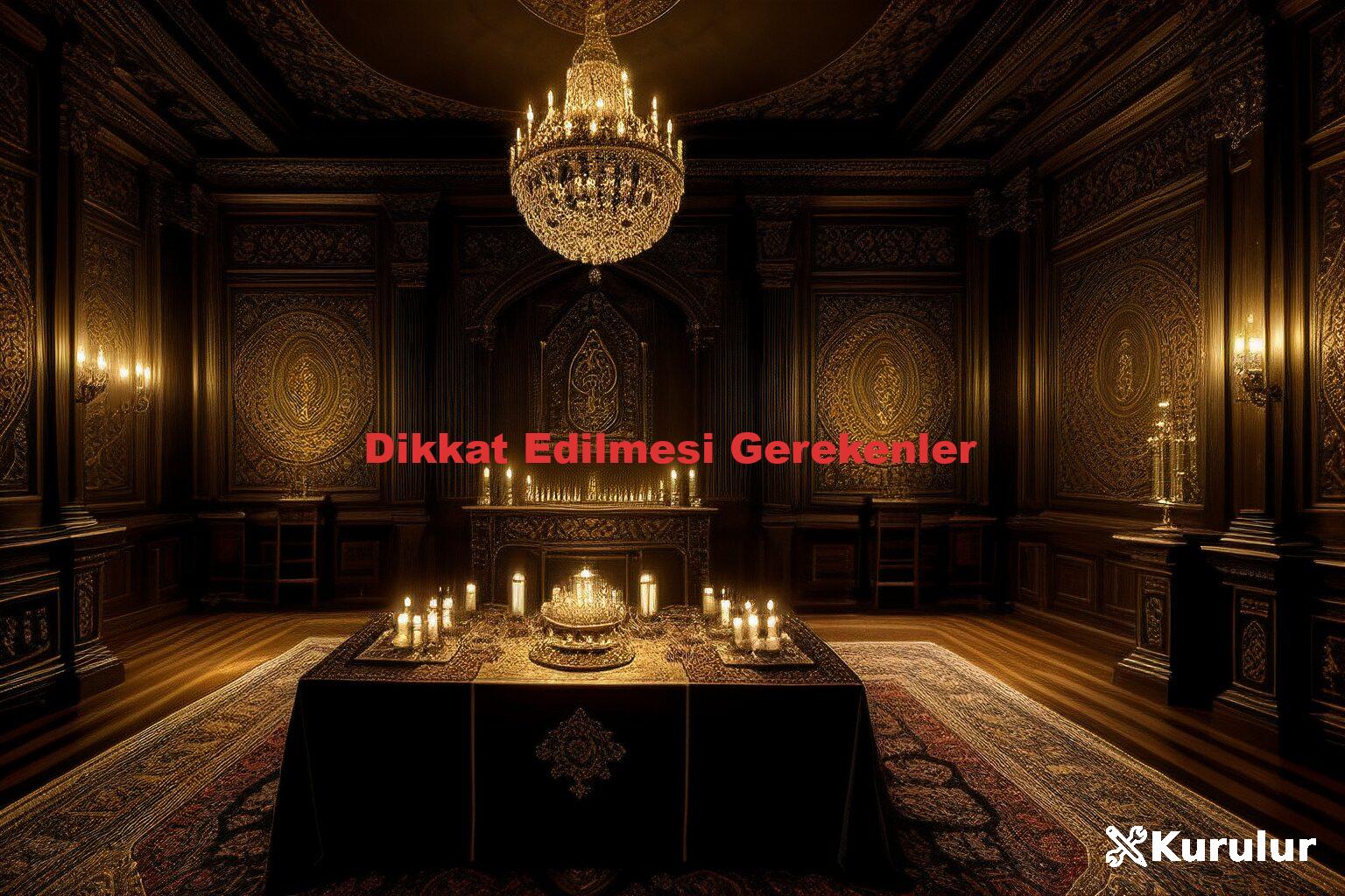 Dikkat Edilmesi Gerekenler