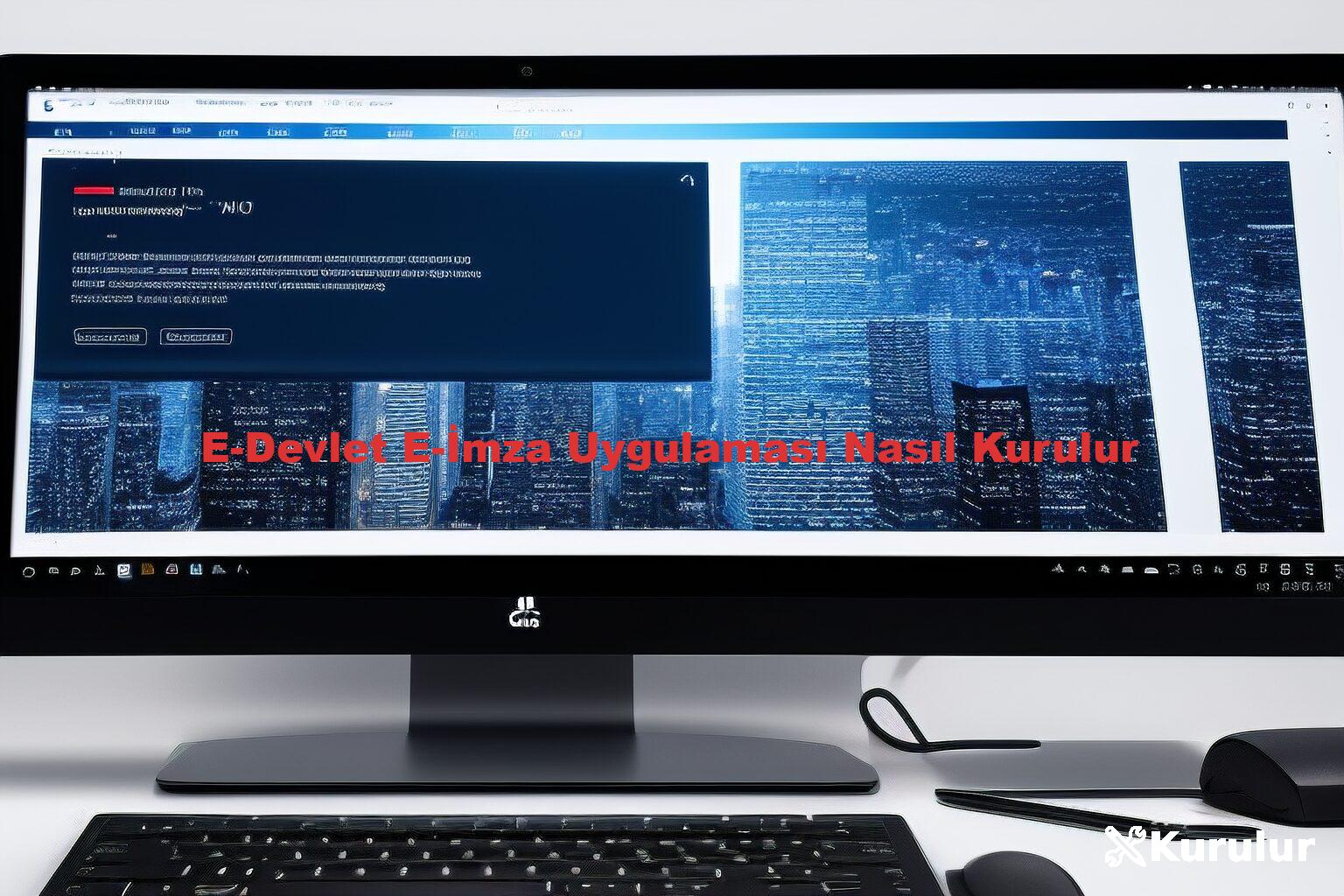 E-Devlet E-İmza Uygulaması Nasıl Kurulur