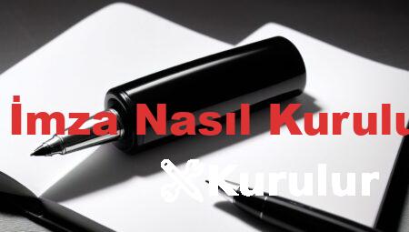 e İmza Nasıl Kurulur