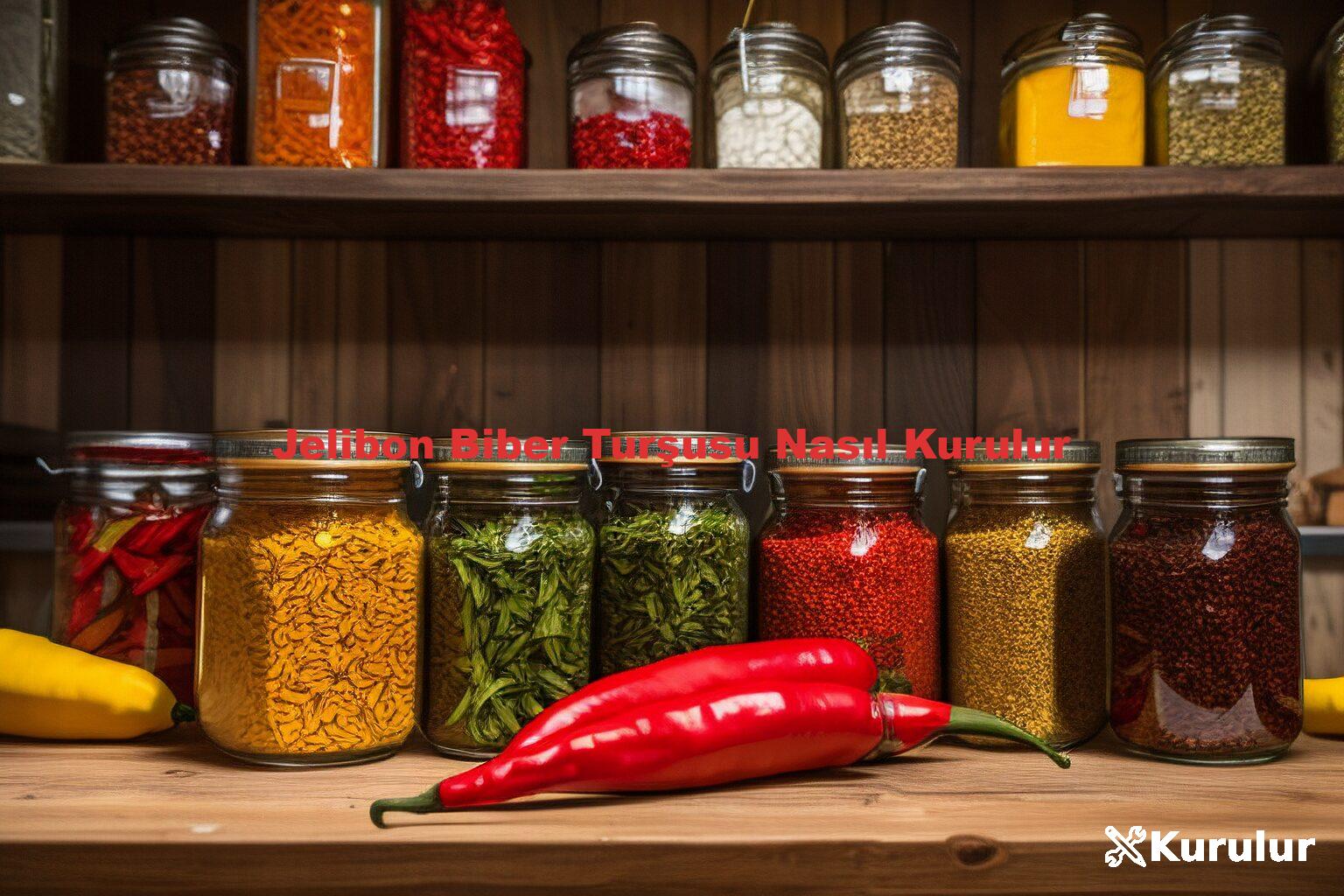 Jelibon Biber Turşusu Nasıl Kurulur