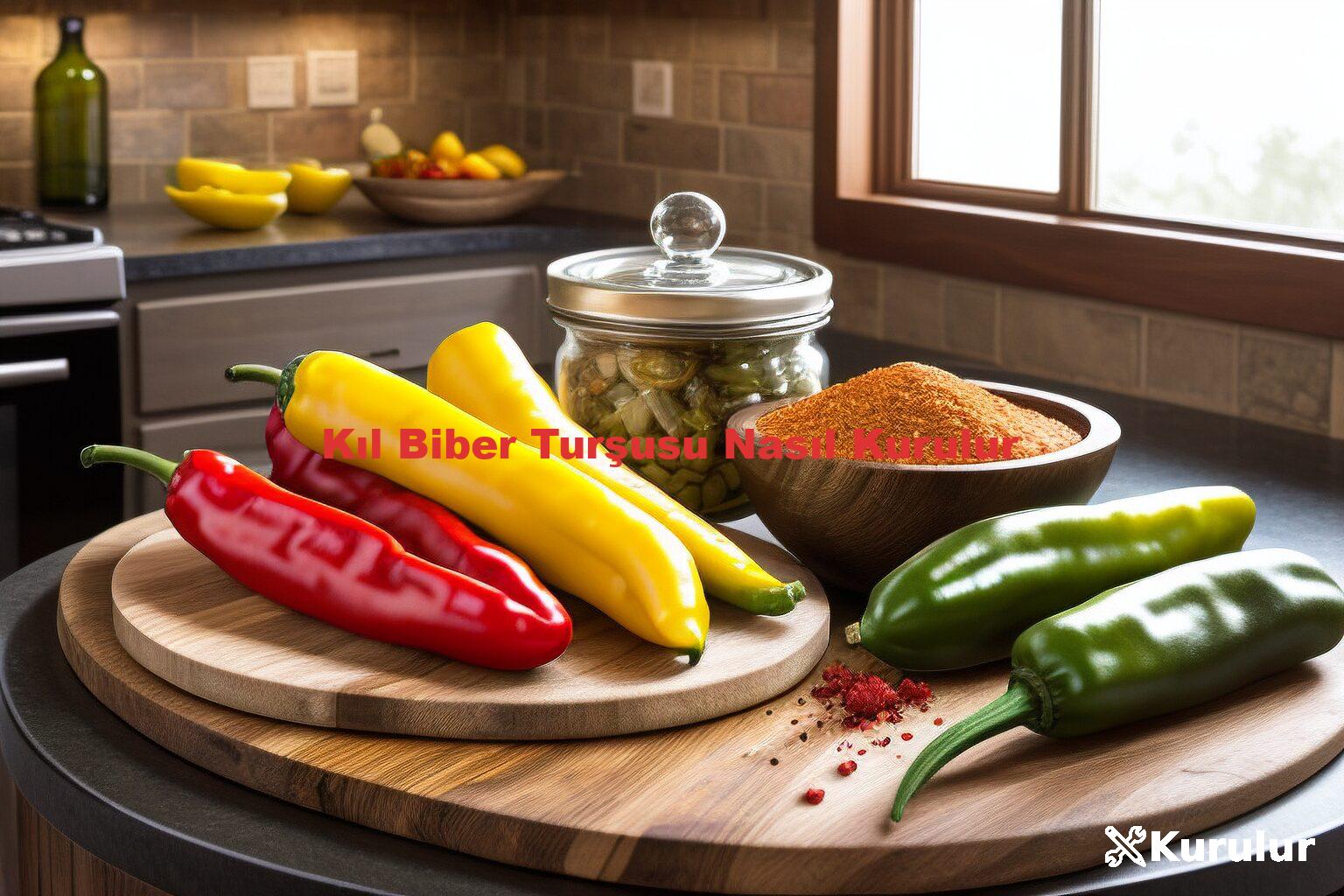 Kıl Biber Turşusu Nasıl Kurulur