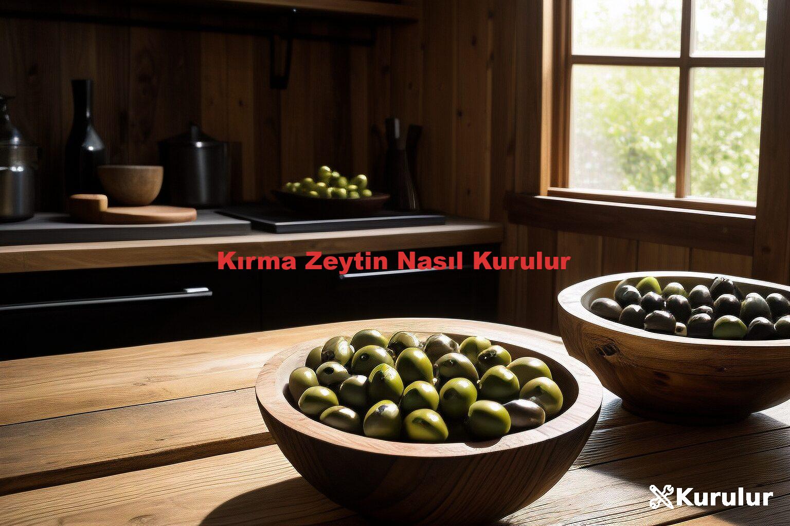 Kırma Zeytin Nasıl Kurulur