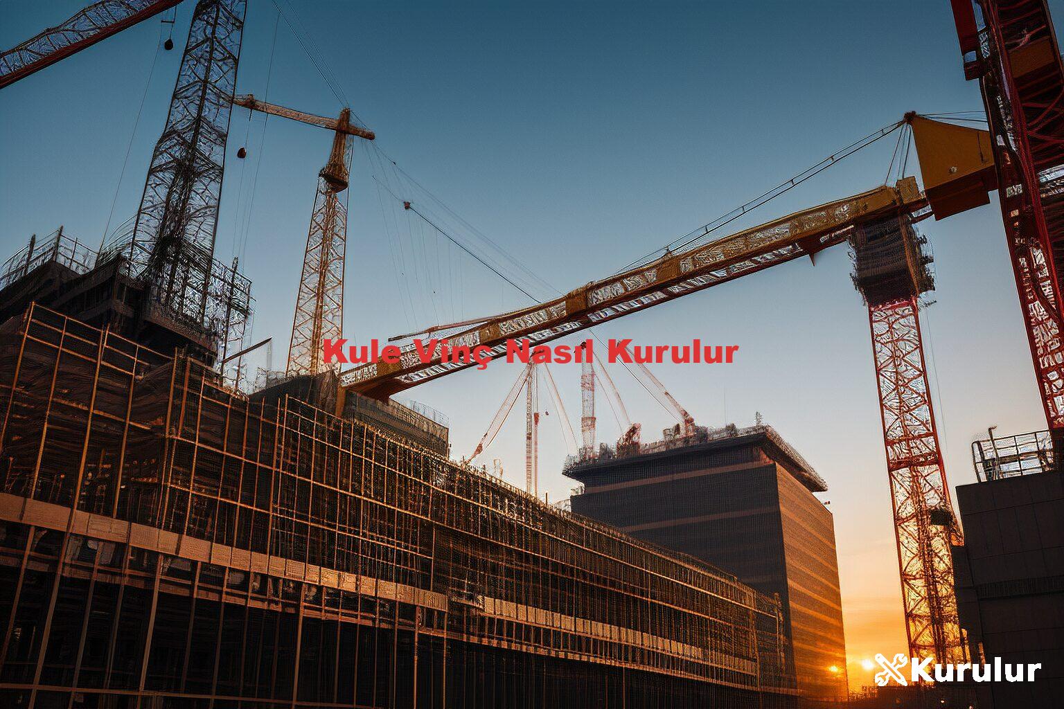 Kule Vinç Nasıl Kurulur