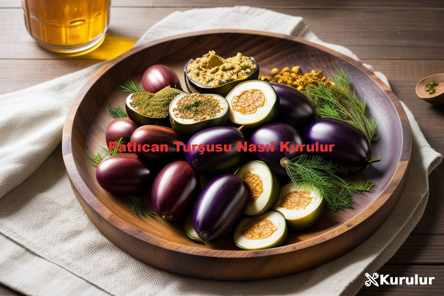 Patlıcan Turşusu Nasıl Kurulur