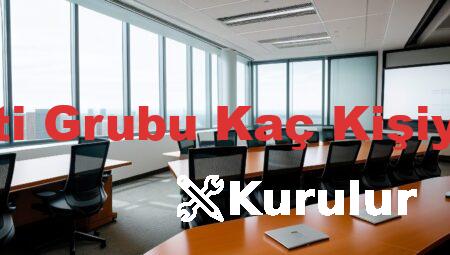 Siyasi Parti Grubu Kaç Kişiyle Kurulur
