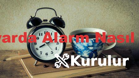 Bilgisayarda Alarm Nasıl Kurulur