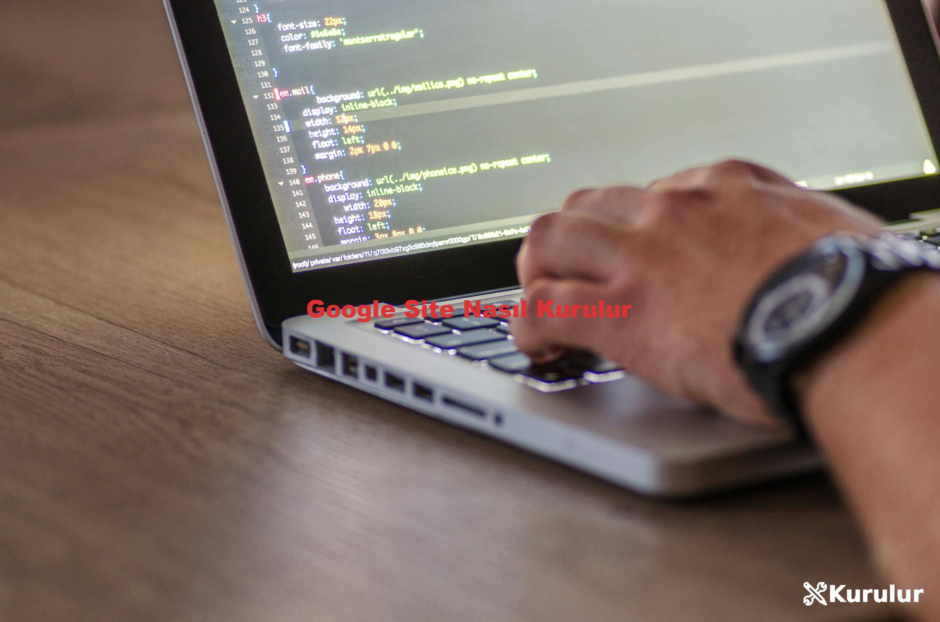 Google Site Nasıl Kurulur