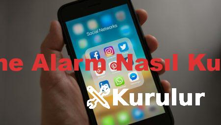 iPhone Alarm Nasıl Kurulur