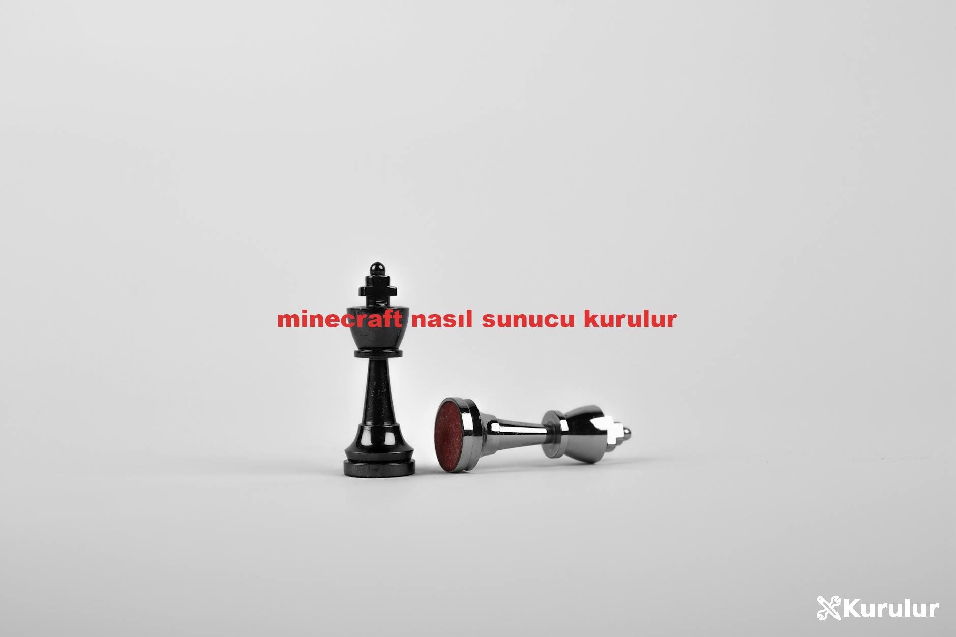 minecraft nasıl sunucu kurulur
