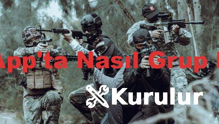 WhatsApp’ta Nasıl Grup Kurulur