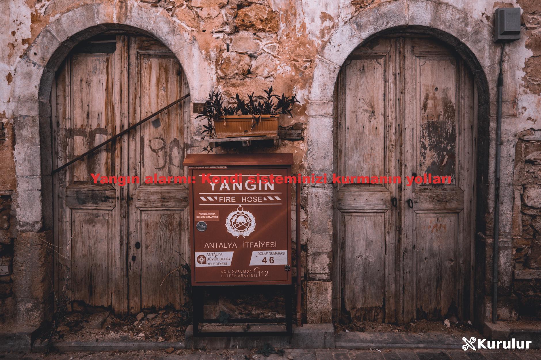 Yangın alarmı: Kendi sisteminizi kurmanın yolları