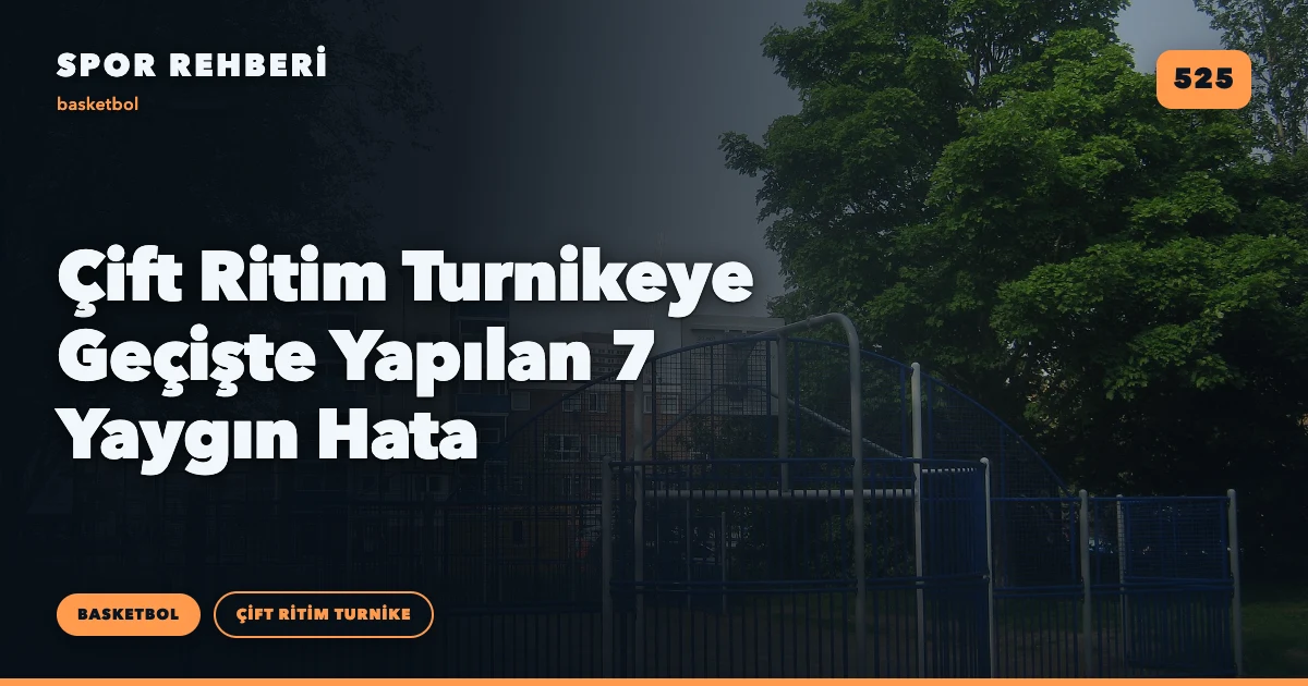 Çift Ritim Turnikeye Geçişte Yapılan 7 Yaygın Hata